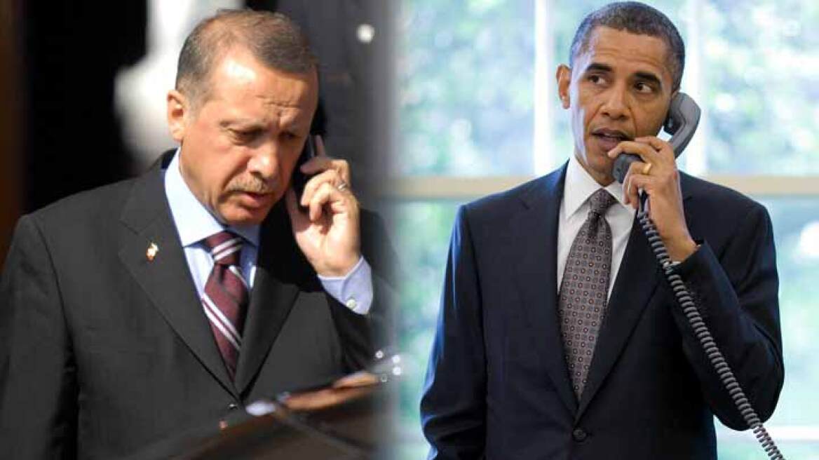 Ερντογάν - Ομπάμα ενισχύουν τη συνεργασία τους κατά των τζιχαντιστών 